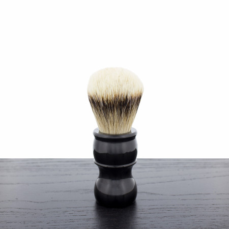 WCS Beacon Shaving Brush, Silvertip, Black